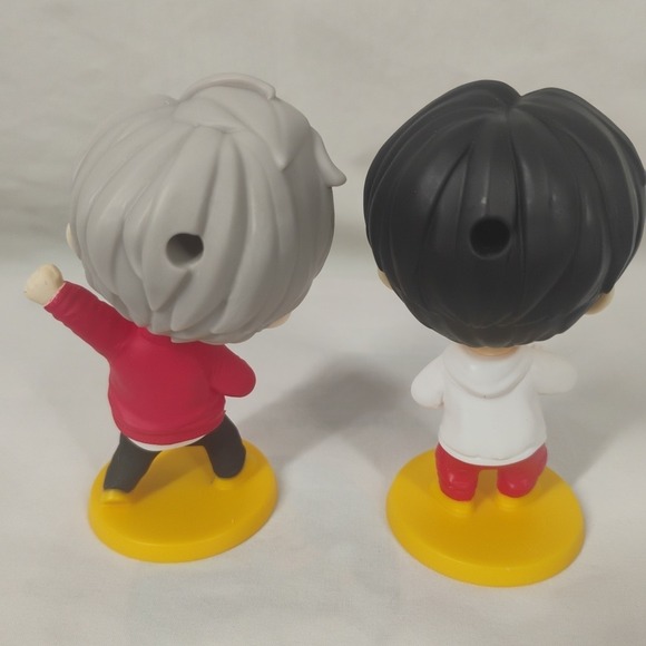 Tiny Tan Figures BTS x McDonalds Happy Meal Toys 8pc Lot Collector Toy - Picture 4 of 16